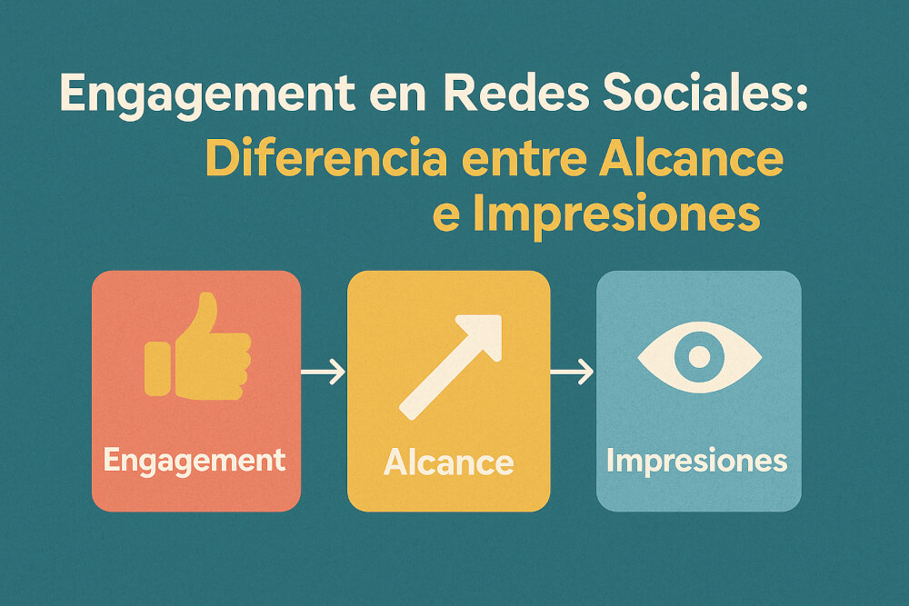 Diferencia Entre Engagement, Alcance e Impresiones